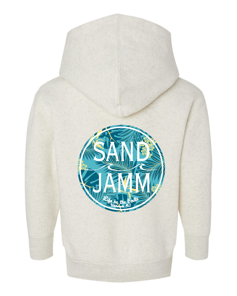 TODDLER HOOD/COASTAL PALM-NAT HTR.