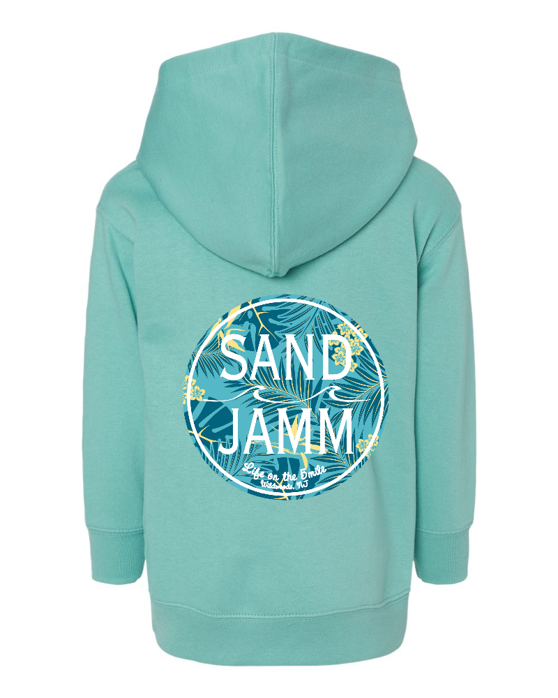 TODDLER HOOD/COASTAL PALM-SALTWATER