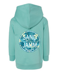 TODDLER HOOD/COASTAL PALM-SALTWATER