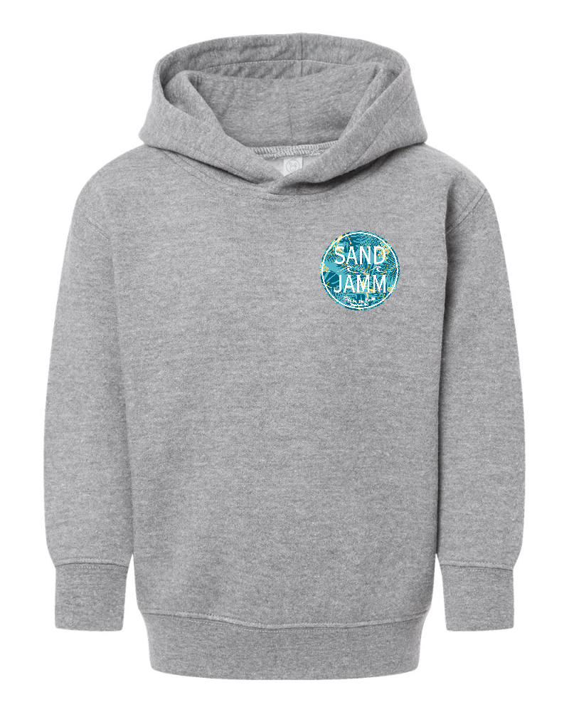 TODDLER HOOD/COASTAL PALM-HTR.GRY