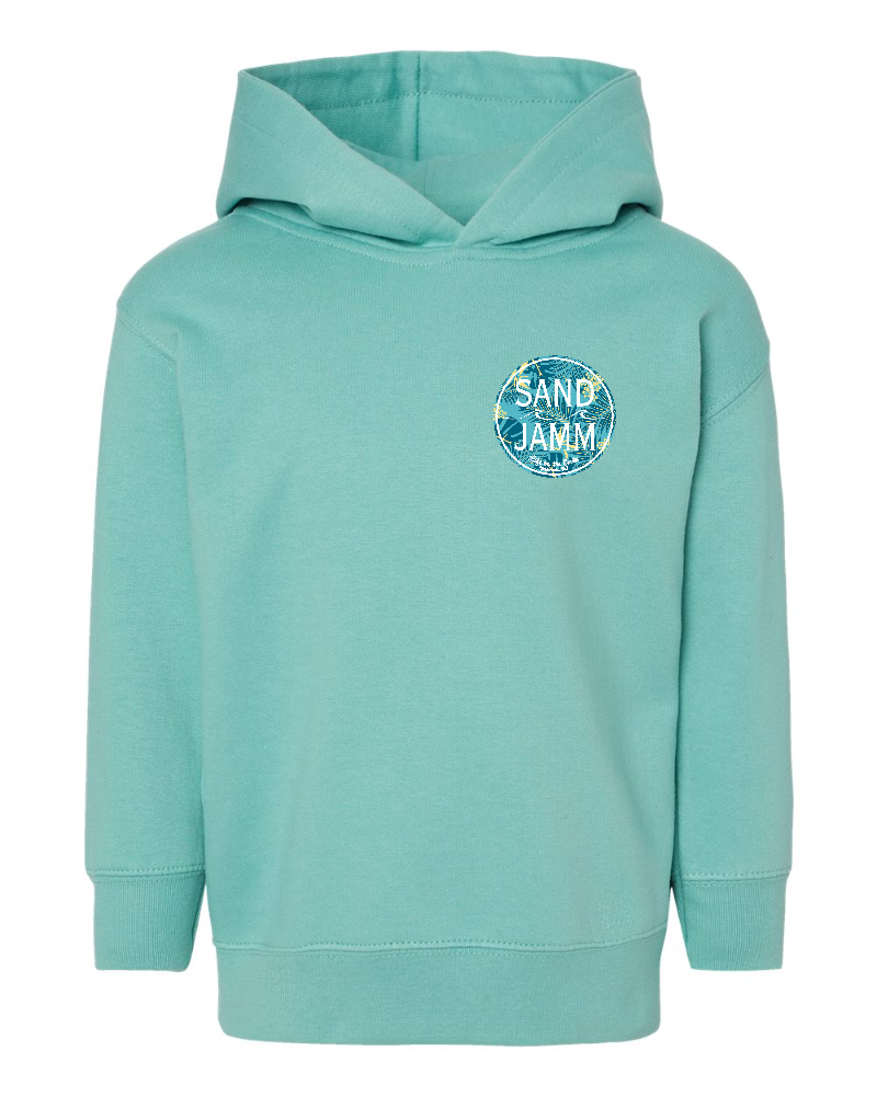 TODDLER HOOD/COASTAL PALM-SALTWATER