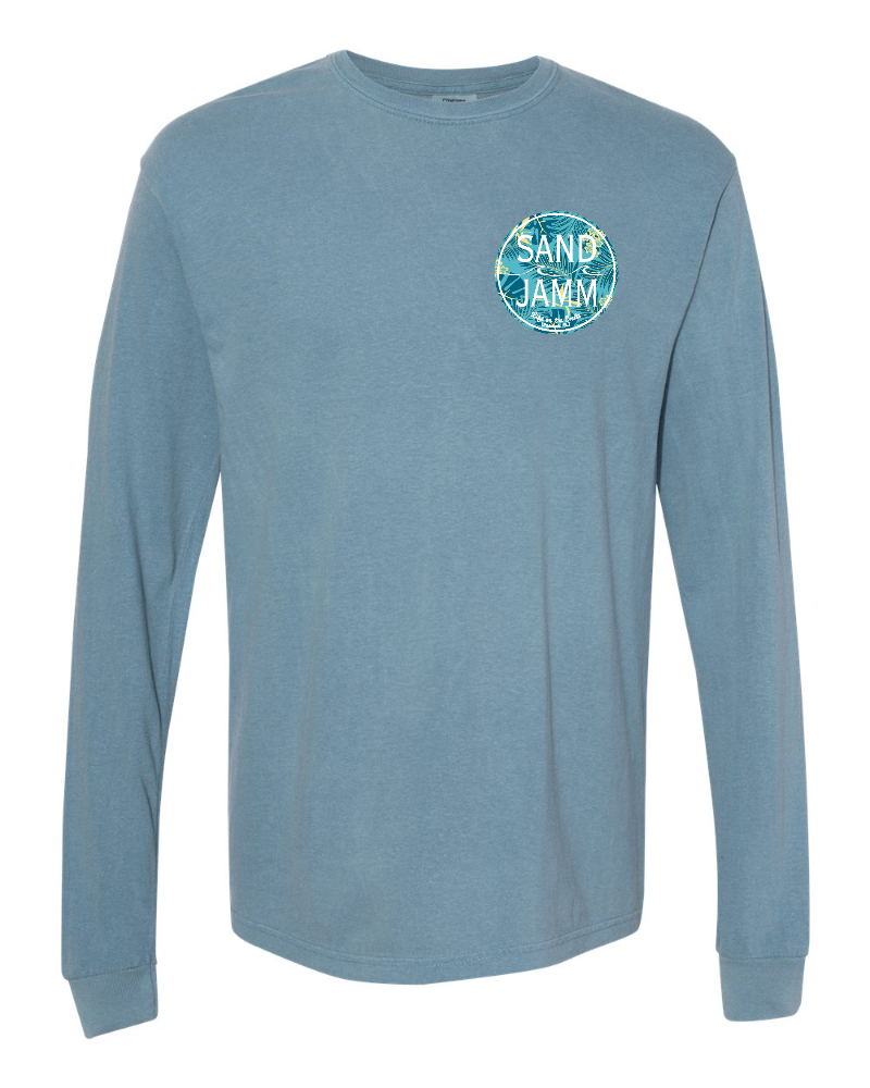 COASTAL PALM LS - ICE BLUE