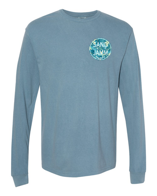COASTAL PALM LS - ICE BLUE