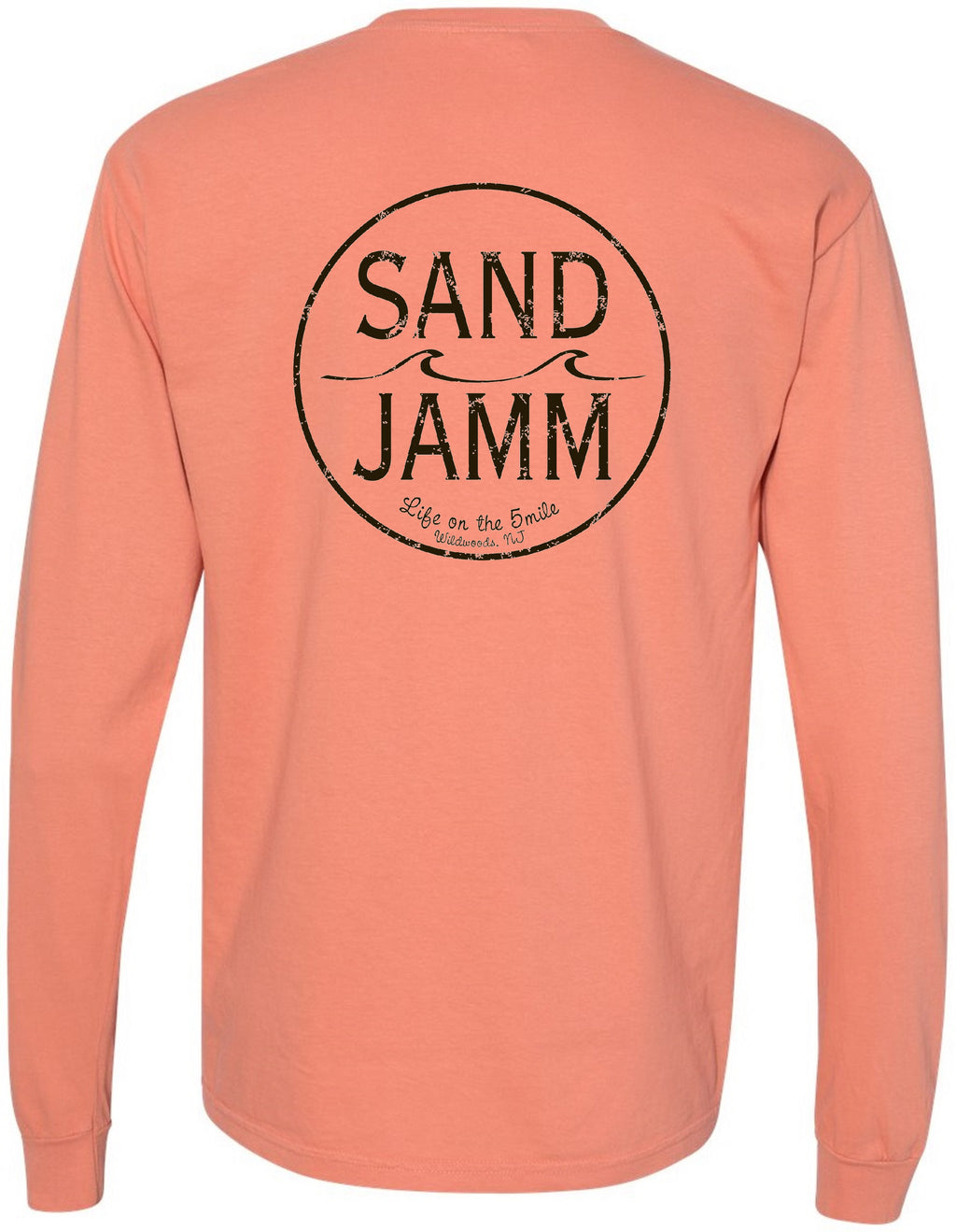 SJ LS TEE - TERRACOTTA
