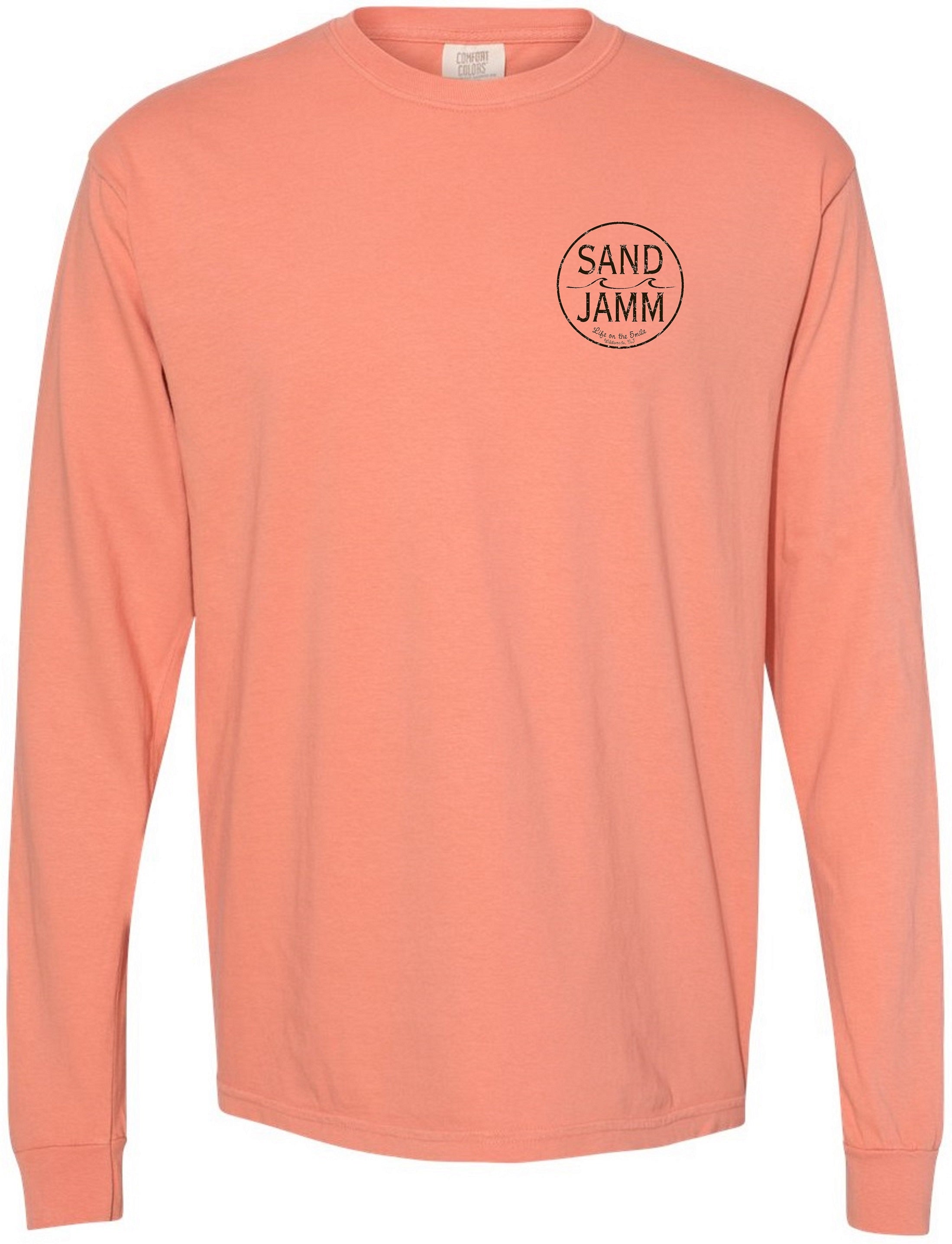 SJ LS TEE - TERRACOTTA