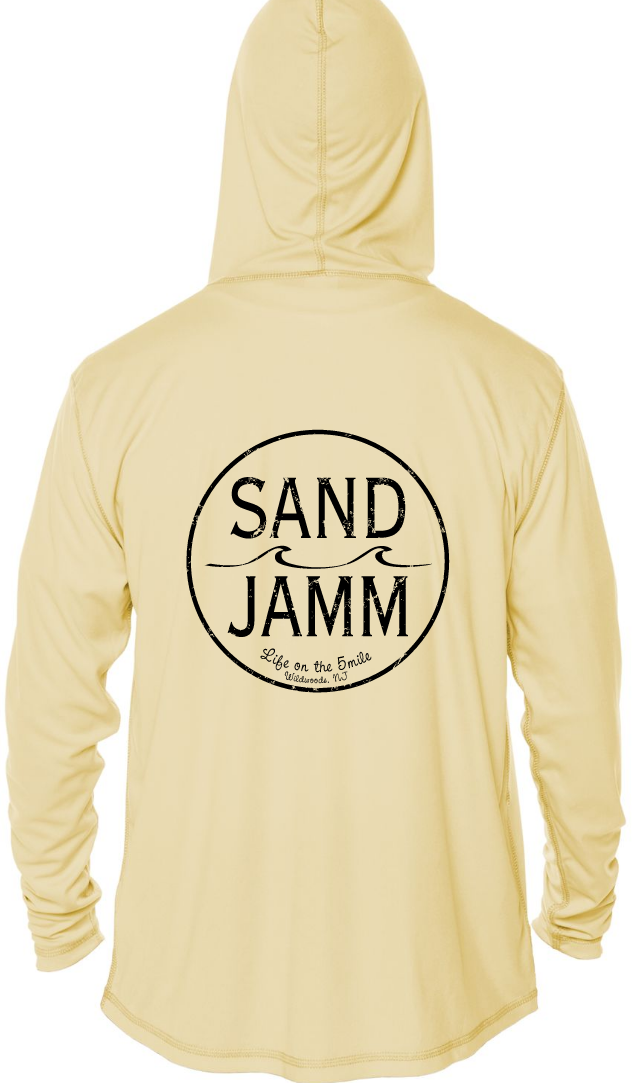 SUNSHIRT/HOOD-YELLOW