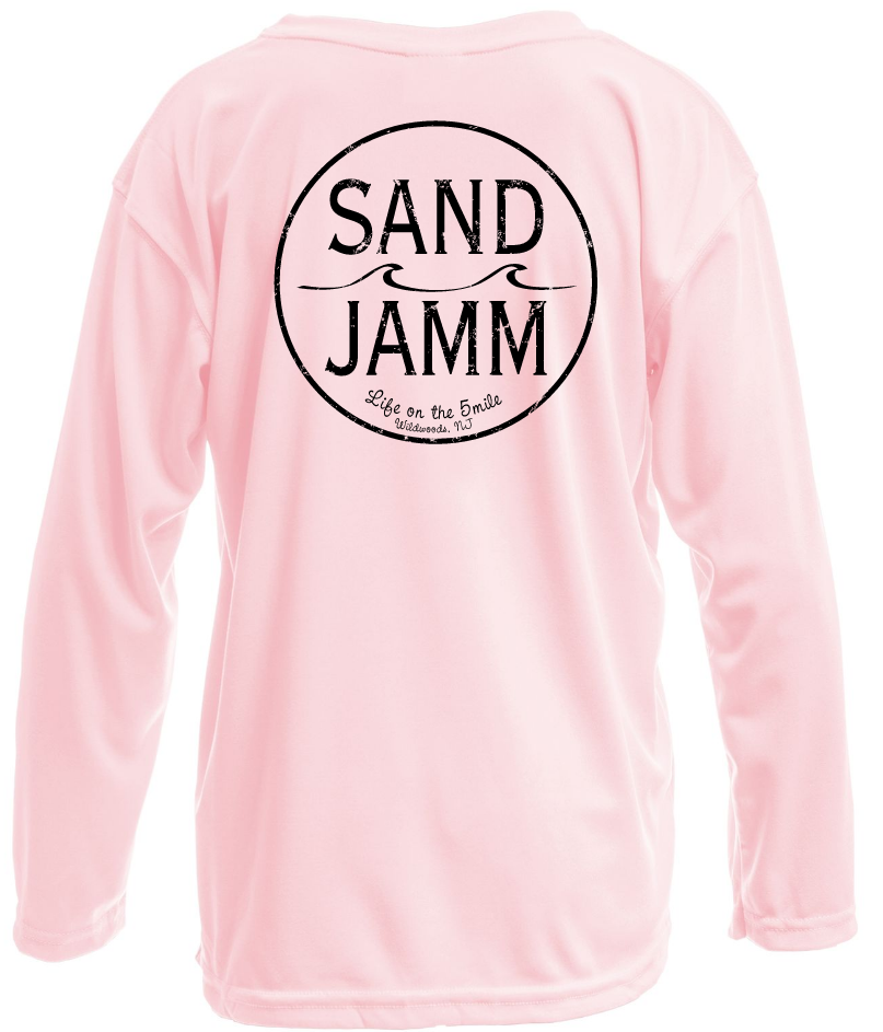 KIDS SUNSHIRT-PINK
