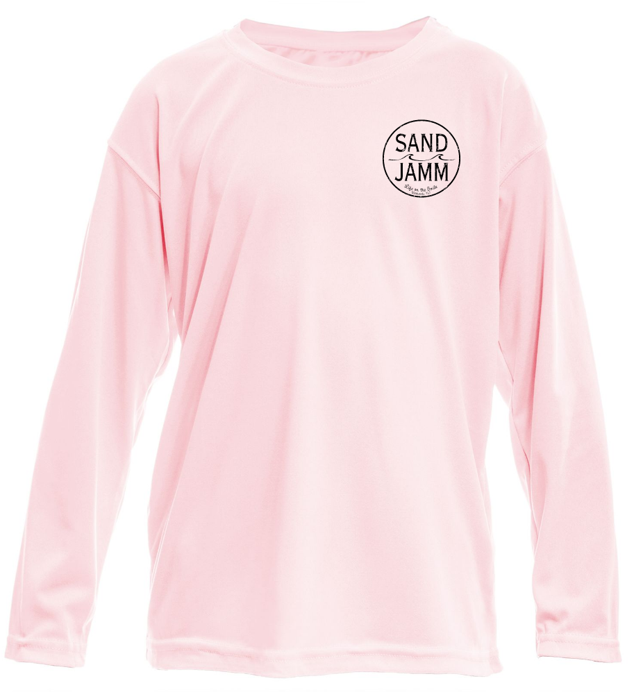 KIDS SUNSHIRT-PINK
