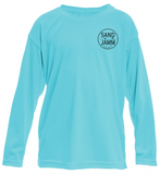 SJ KIDS LS/SUNSHIRT-WATERBLUE