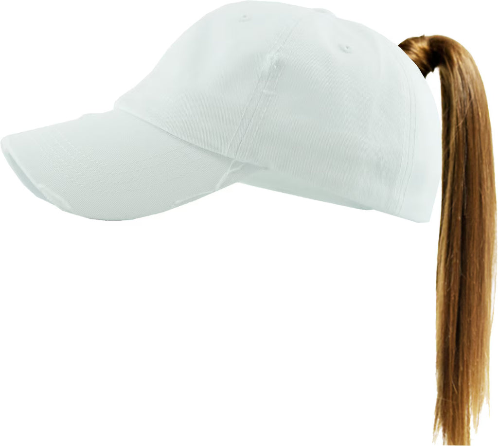 SJ PONYTAIL-WHITE