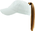 SJ PONYTAIL-WHITE