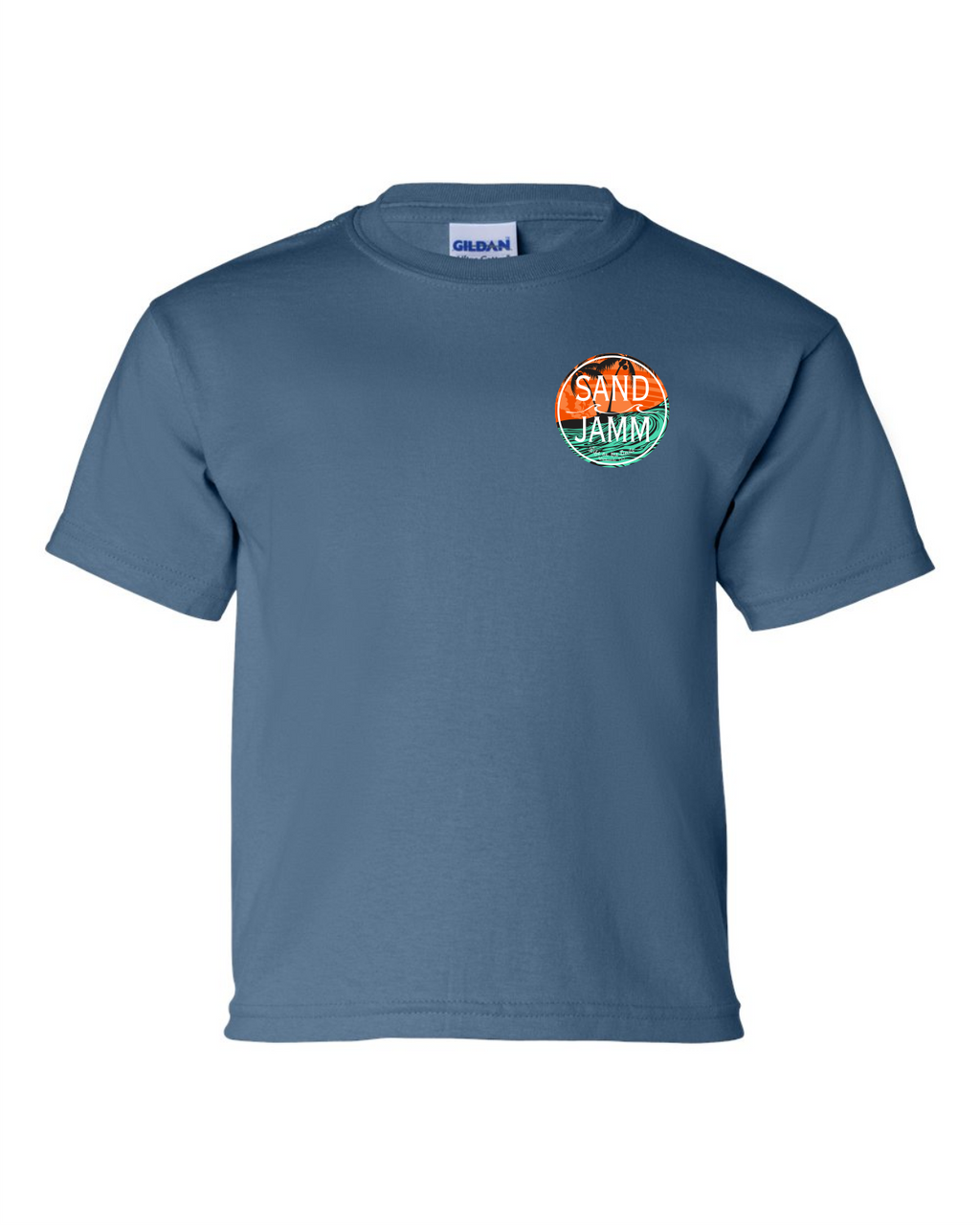 KIDS TEAL WAVES-INDIGO