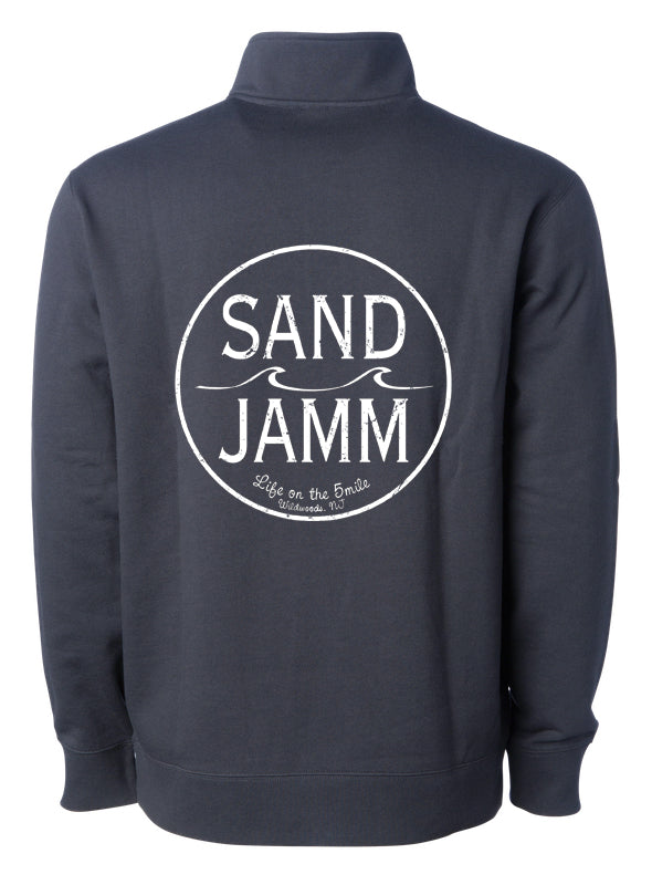 SJ 1/4 ZIP - ASPHALT
