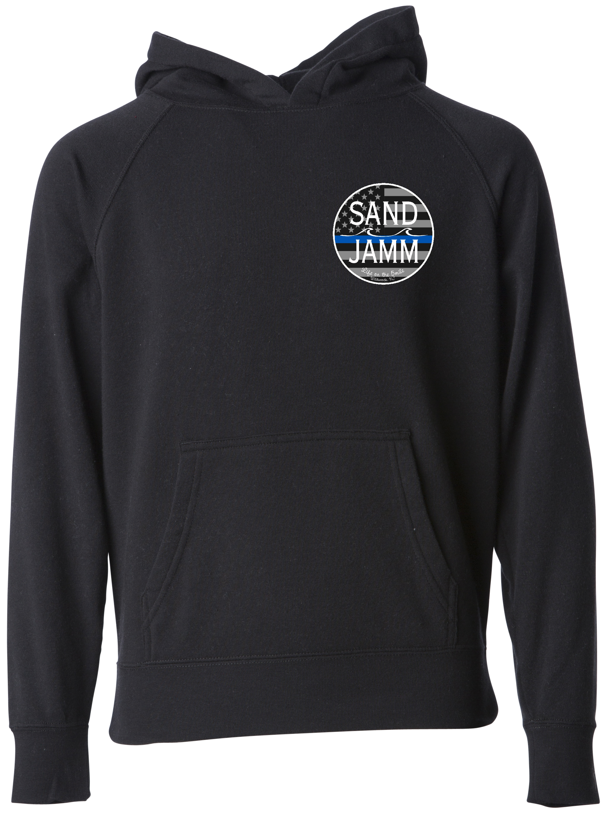 YOUTH BLUE LINE - BLACK