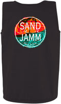 TEAL WAVES TANK - BLK