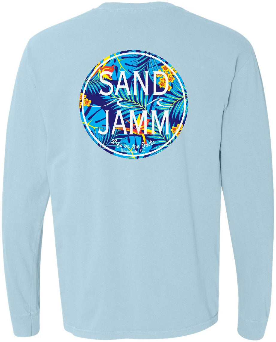 BLUETROP LS TEE-CHAMBRAY