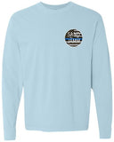 Back The Blue Long Sleeve - Chambray