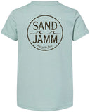 Classic Youth Tee - Heather Dusty Blue