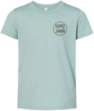 Classic Youth Tee - Heather Dusty Blue