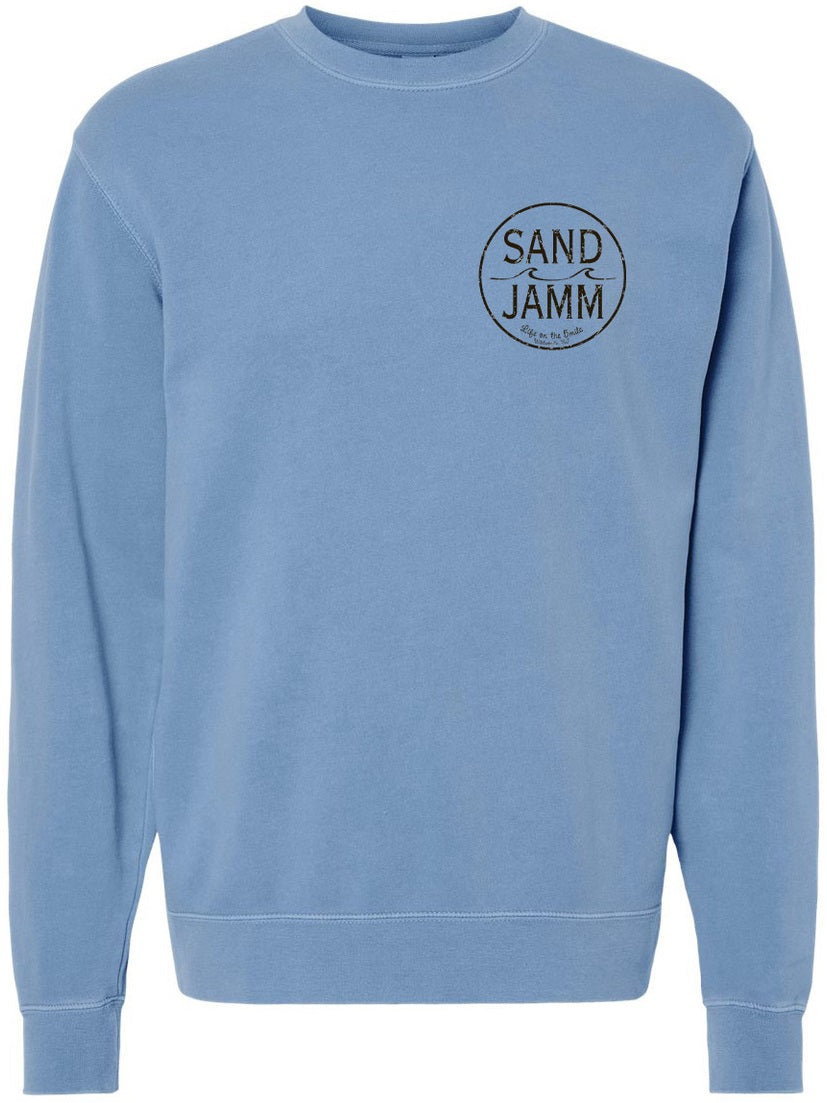 SJ PIGMENT/CREW - LT. BLUE