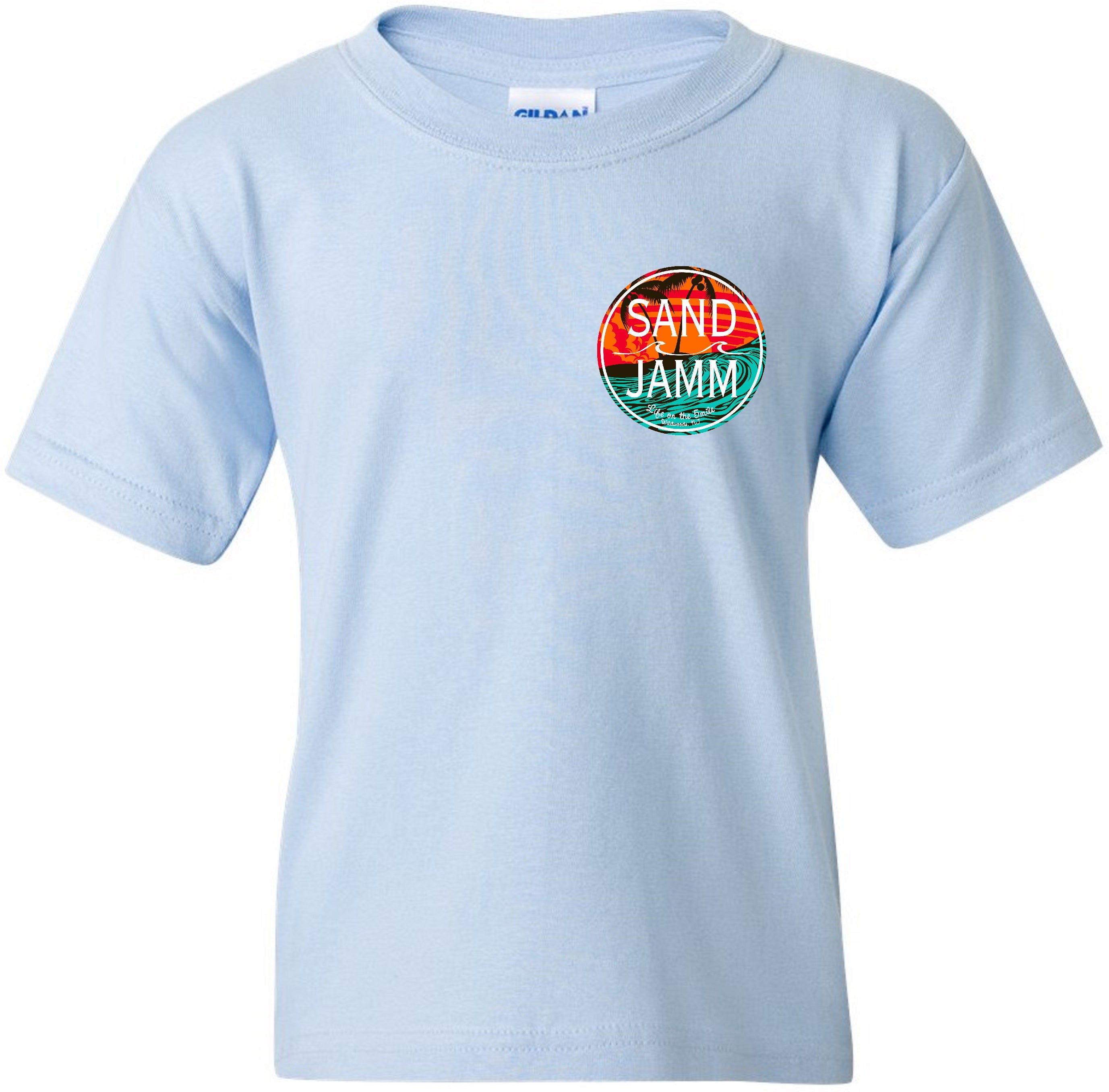KIDS TEAL WAVES-LT.BLUE