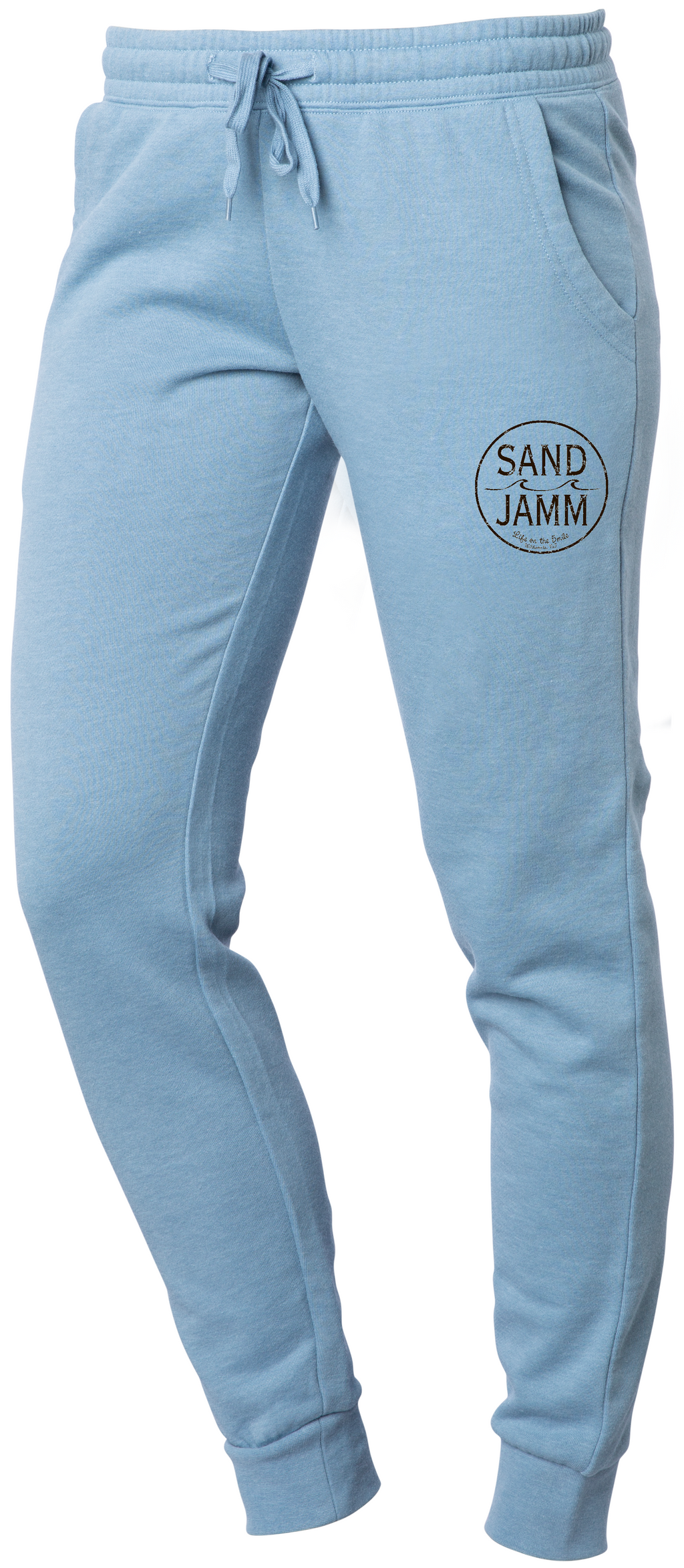 WAVE WASH/PANT-BLUE