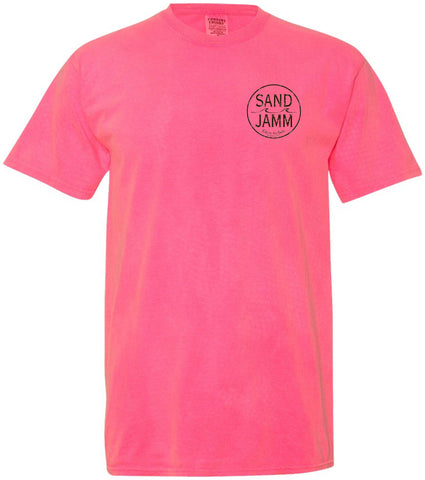 Classic Tee - Sand Neon – Pink Jamm