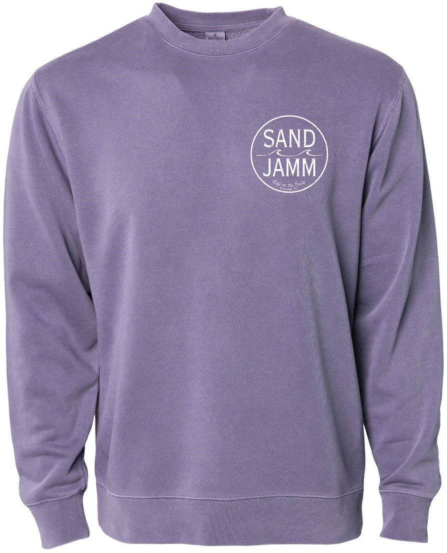 SJ PIGMENT/CREW - PLUM