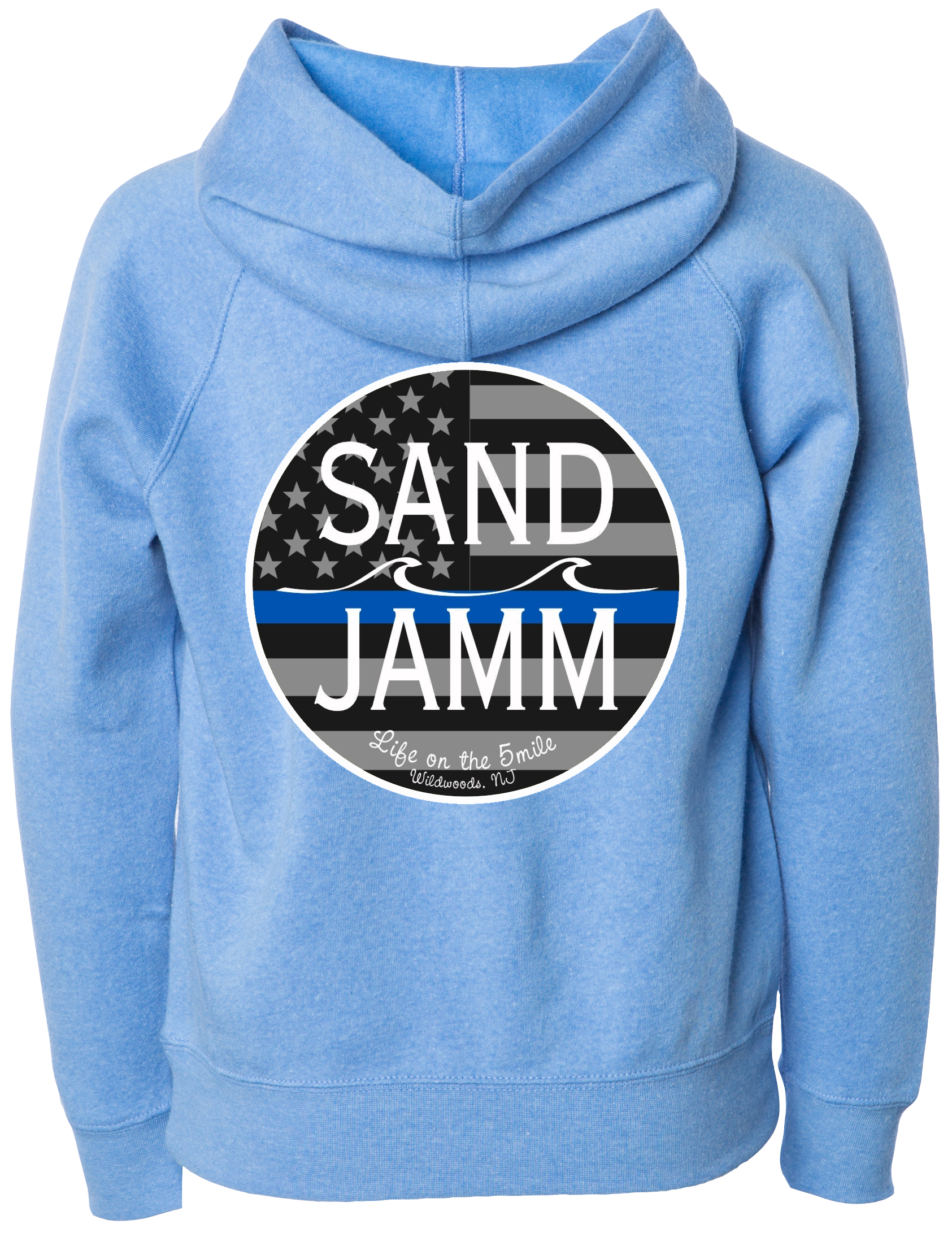 【BAON】Dyosu Summer Check Hood Wind Jumper SJ BLUE LINE-YOUTH/HOOD-PACIFIC – Sand Jamm