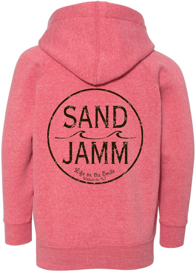 SJ TODDLER HOOD-POMEGRANATE