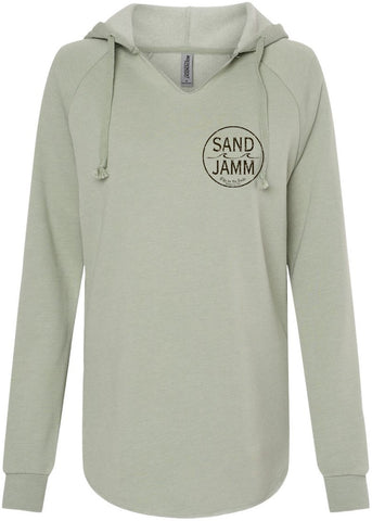 Classic Wave Wash Pullover - Sage