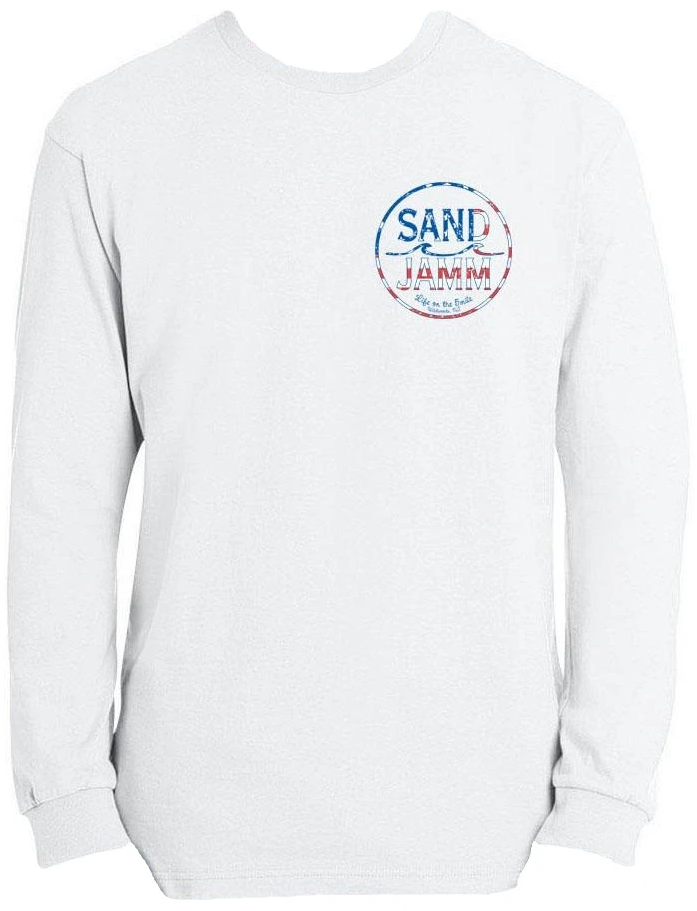 USA YOUTH LS - WHT