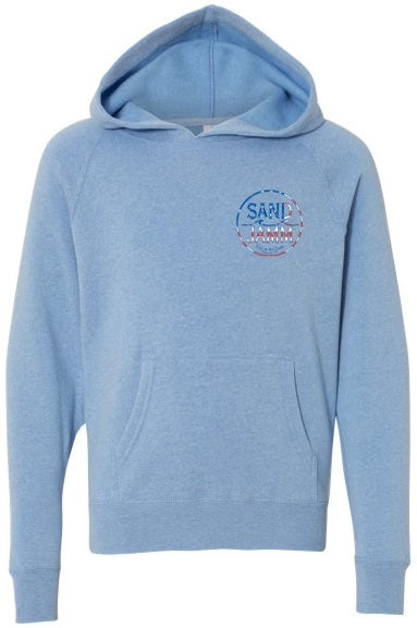 KIDS USA HOOD-BLUE