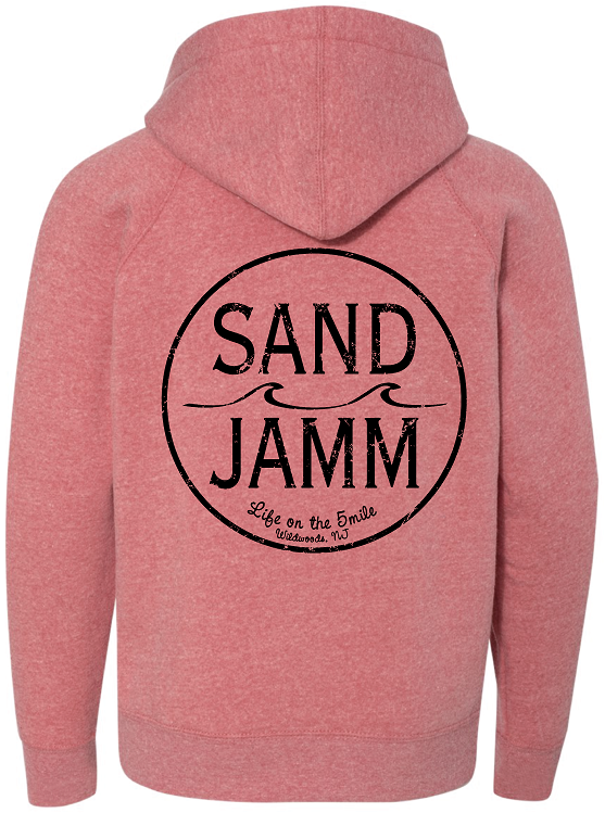 SJ KIDS HOOD-POMEGRANATE