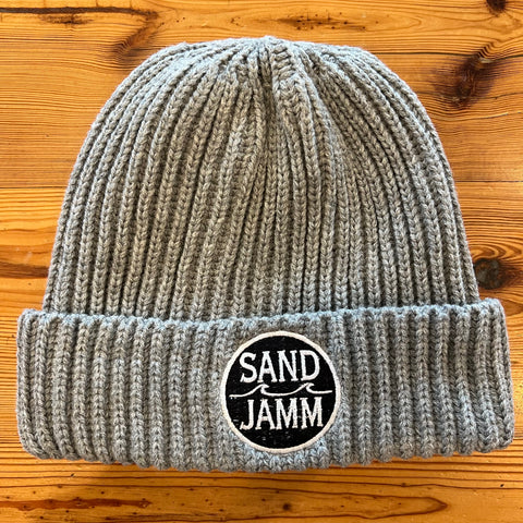 Classic Knitted Beanie - Light Grey