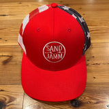 Classic Trucker Hat - Red/USA
